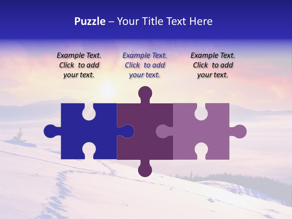 Schnee PowerPoint Template