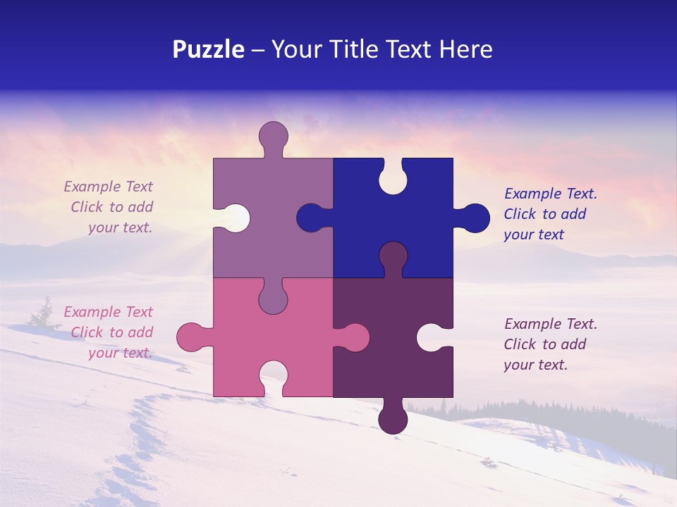 Schnee PowerPoint Template
