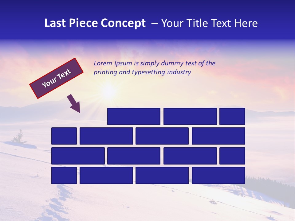 Schnee PowerPoint Template