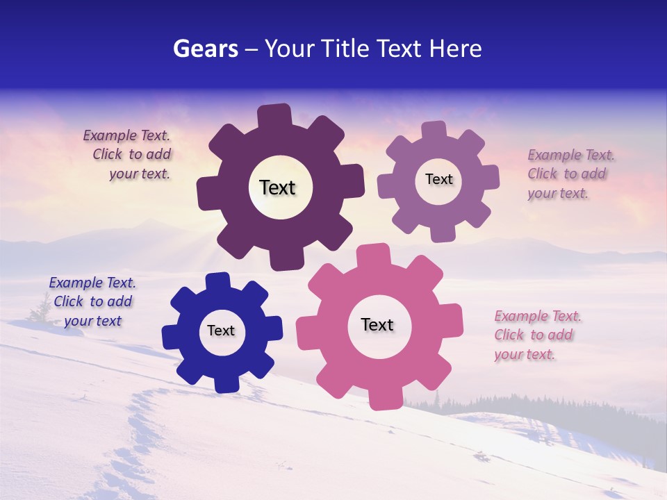 Schnee PowerPoint Template