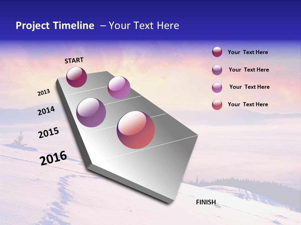 Schnee PowerPoint Template