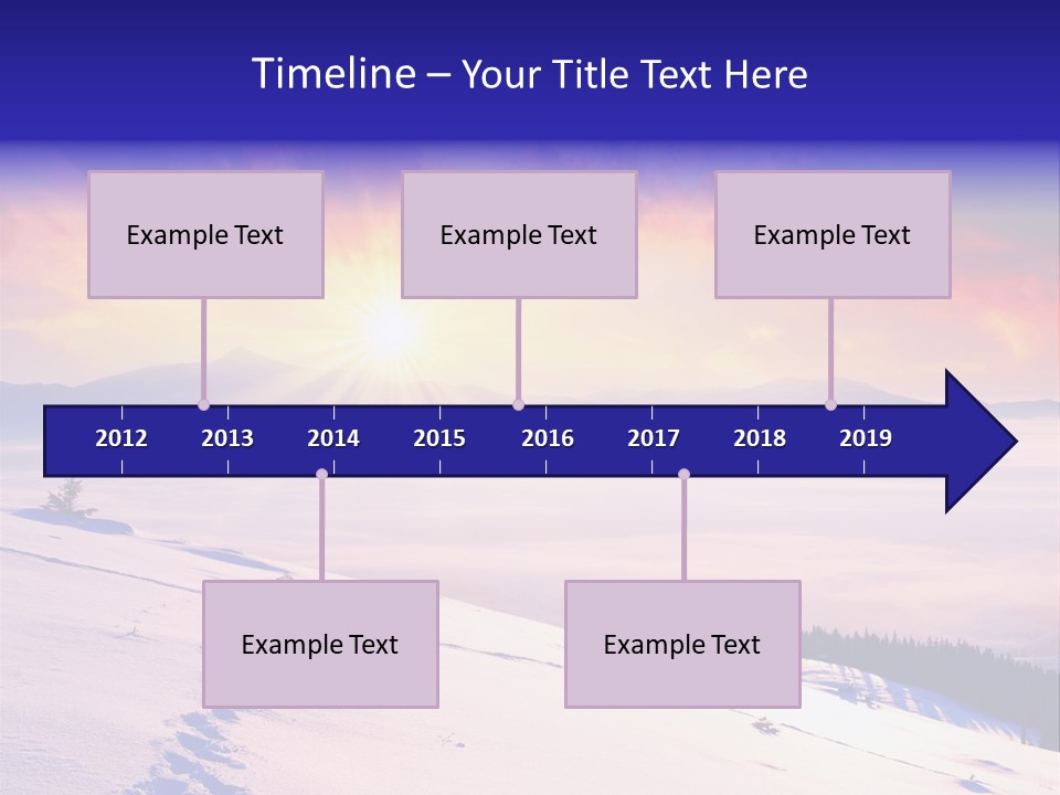 Schnee PowerPoint Template