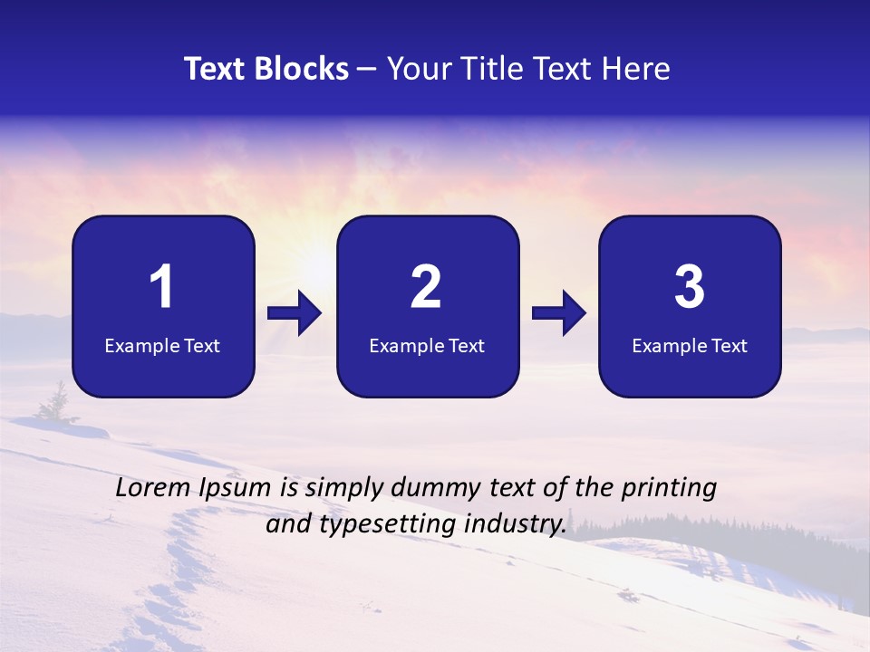 Schnee PowerPoint Template