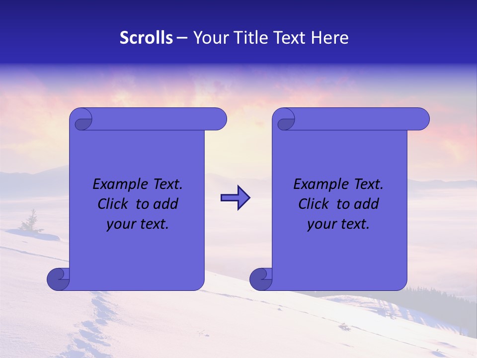 Schnee PowerPoint Template