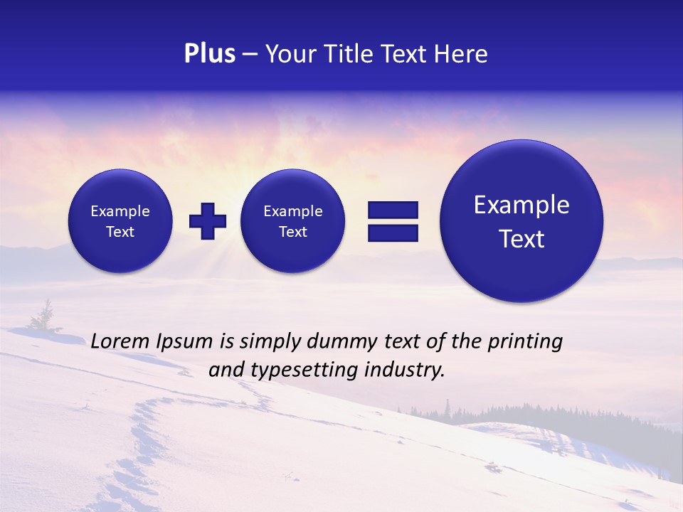 Schnee PowerPoint Template