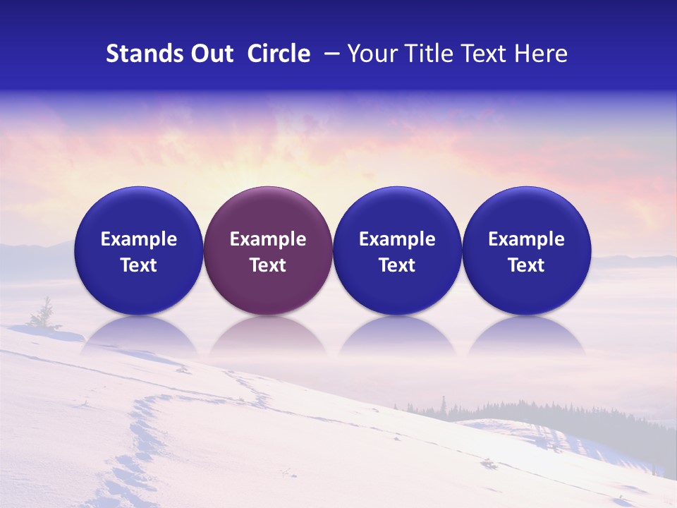 Schnee PowerPoint Template