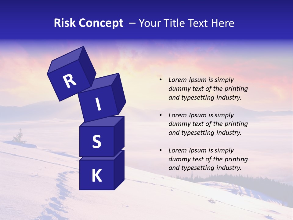 Schnee PowerPoint Template