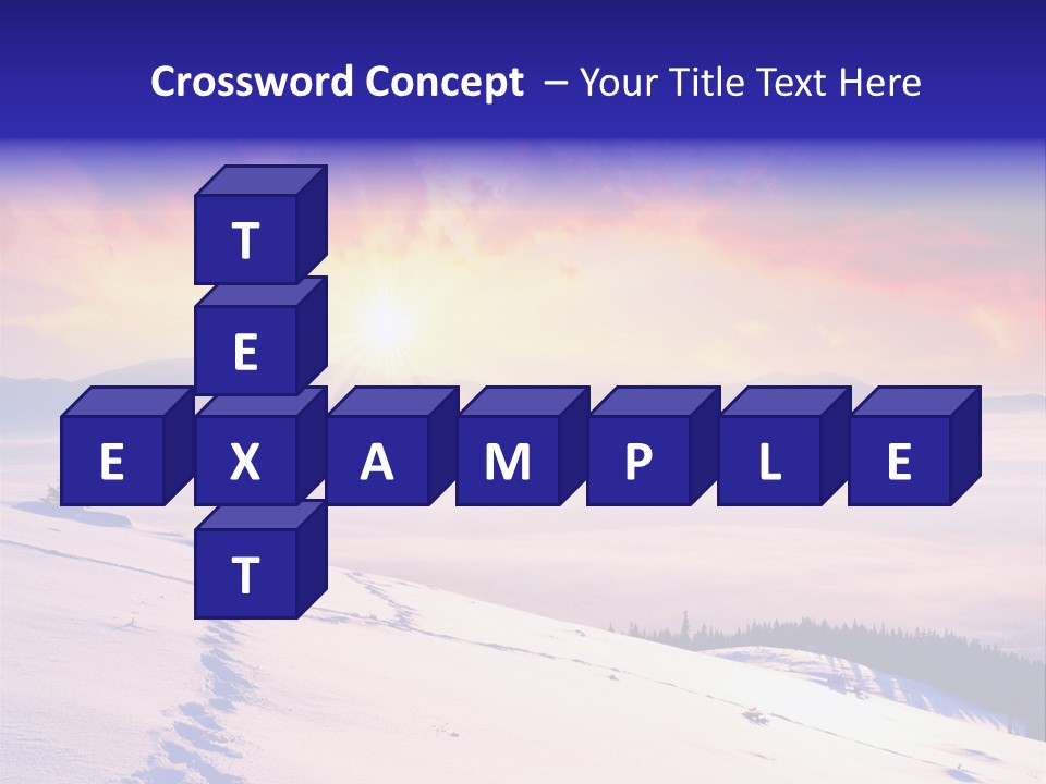 Schnee PowerPoint Template