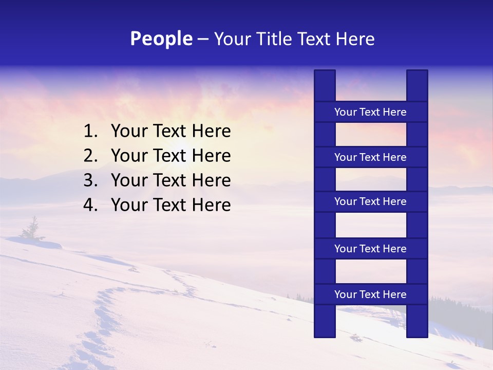 Schnee PowerPoint Template