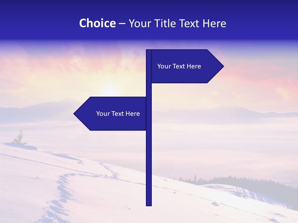 Schnee PowerPoint Template