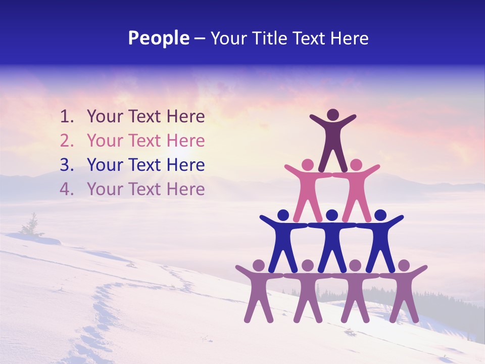 Schnee PowerPoint Template
