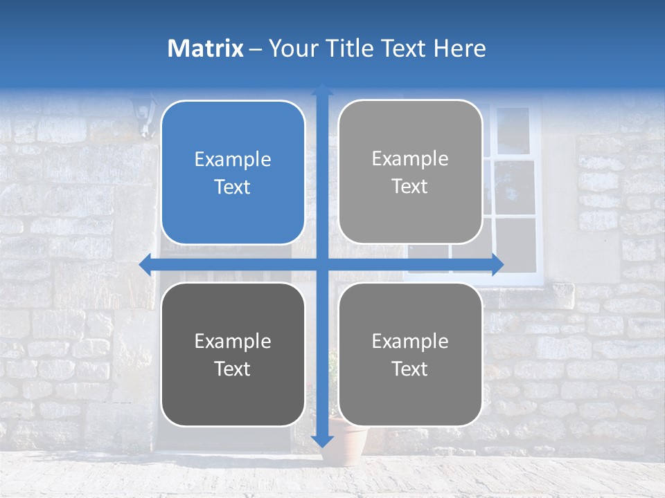 Stone Cottage PowerPoint Template