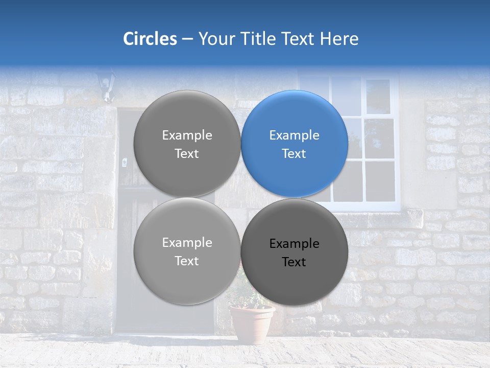 Stone Cottage PowerPoint Template