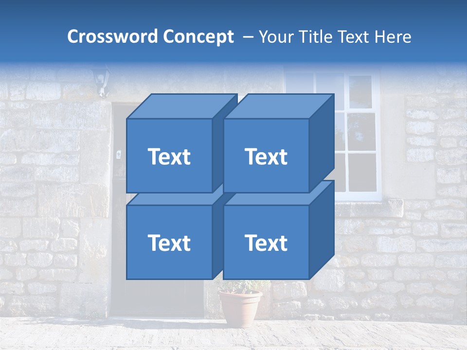 Stone Cottage PowerPoint Template