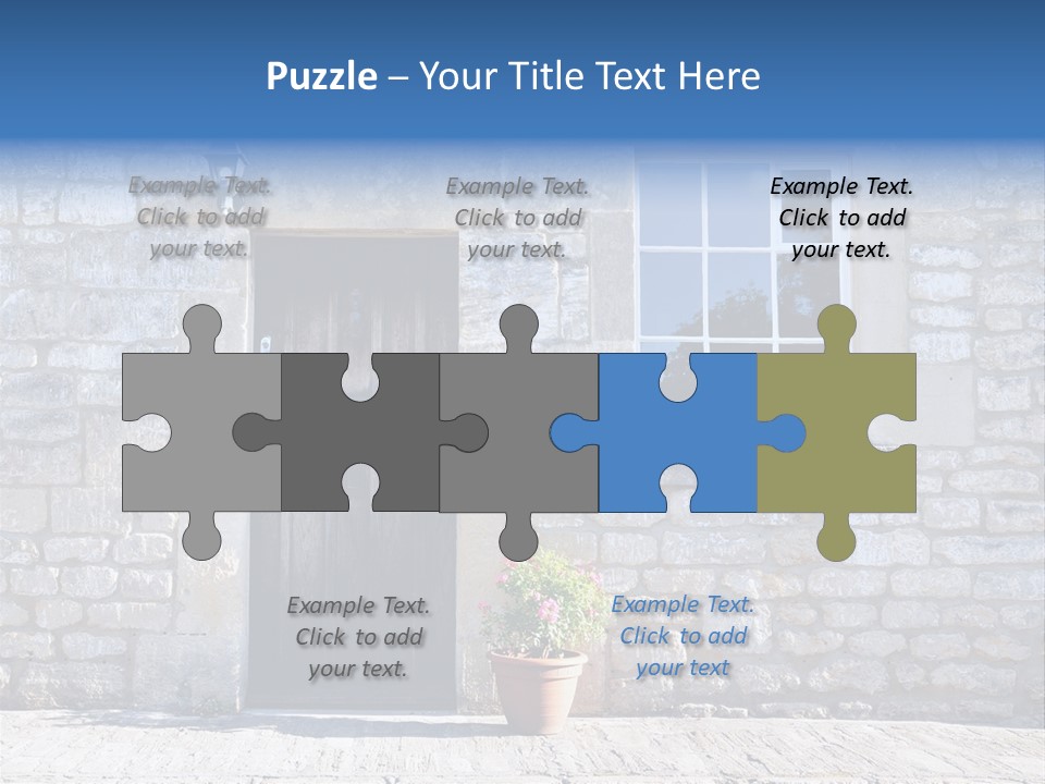 Stone Cottage PowerPoint Template