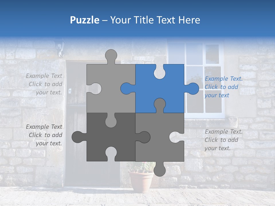 Stone Cottage PowerPoint Template