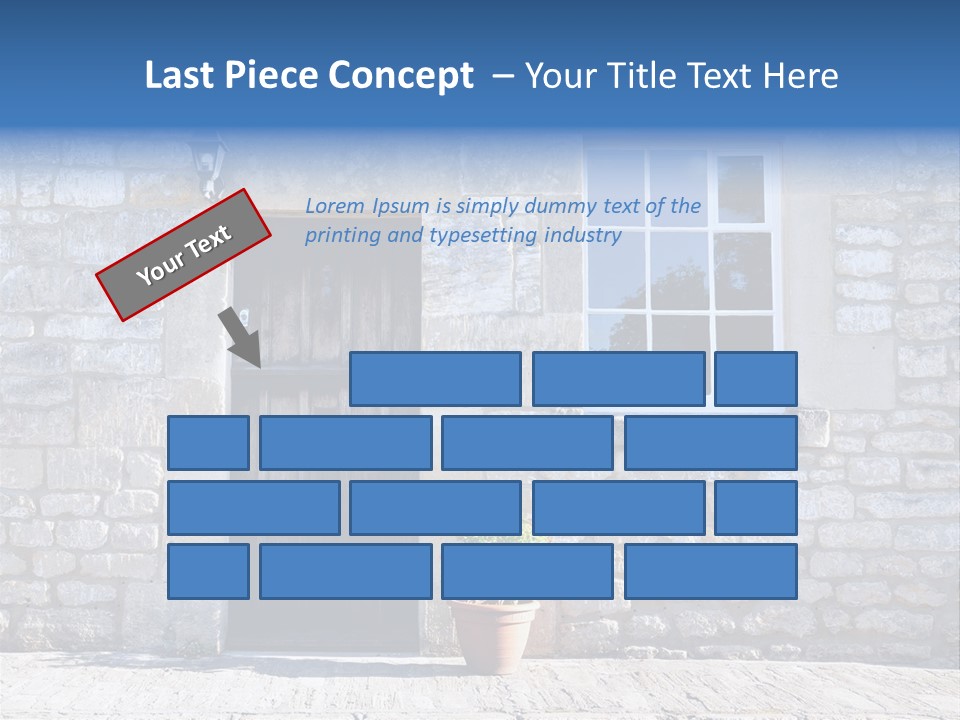 Stone Cottage PowerPoint Template
