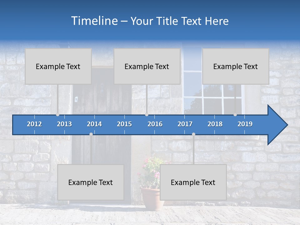 Stone Cottage PowerPoint Template