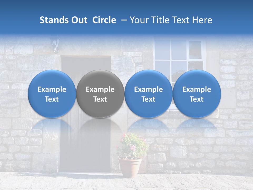 Stone Cottage PowerPoint Template