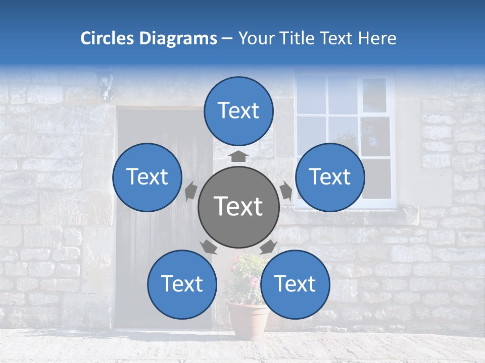 Stone Cottage PowerPoint Template