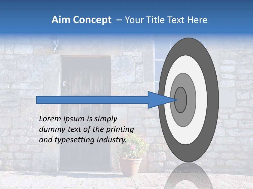 Stone Cottage PowerPoint Template