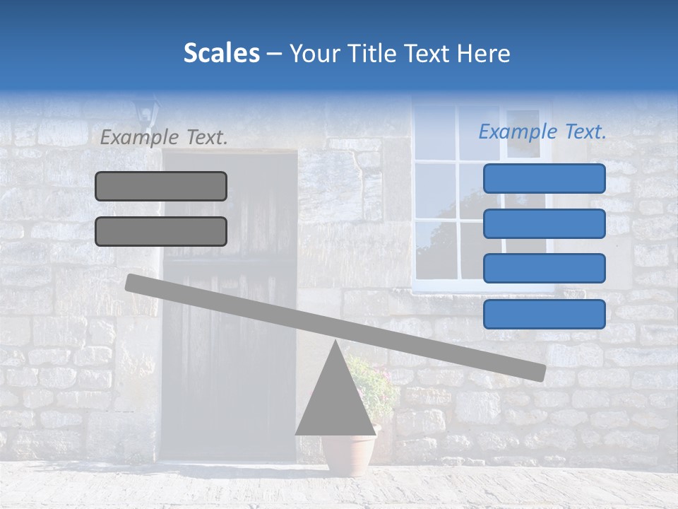Stone Cottage PowerPoint Template