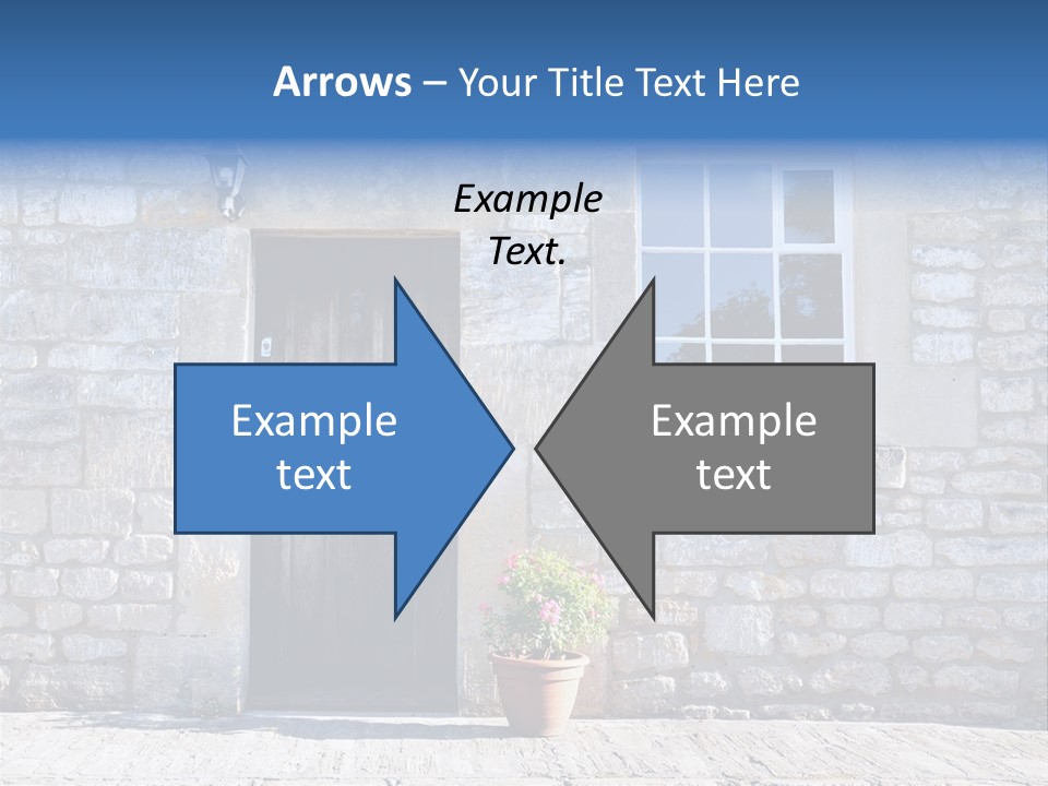 Stone Cottage PowerPoint Template