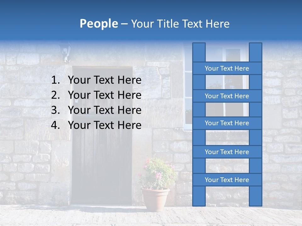 Stone Cottage PowerPoint Template