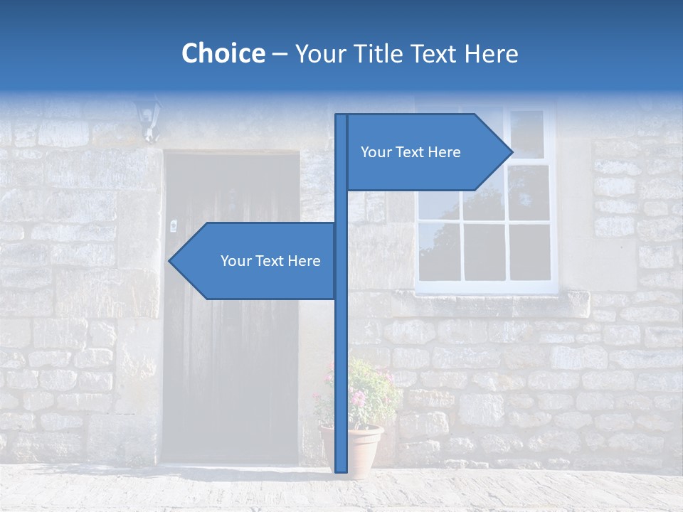Stone Cottage PowerPoint Template