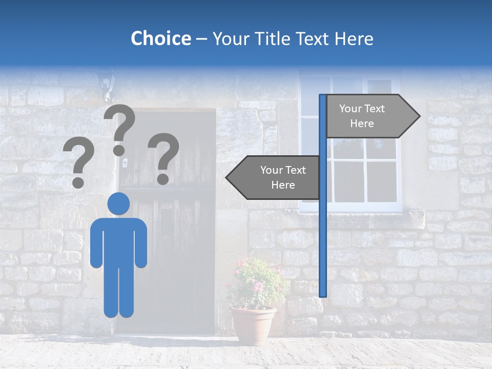 Stone Cottage PowerPoint Template