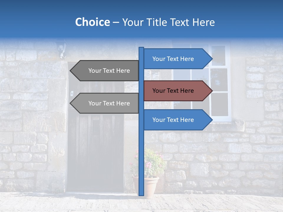 Stone Cottage PowerPoint Template