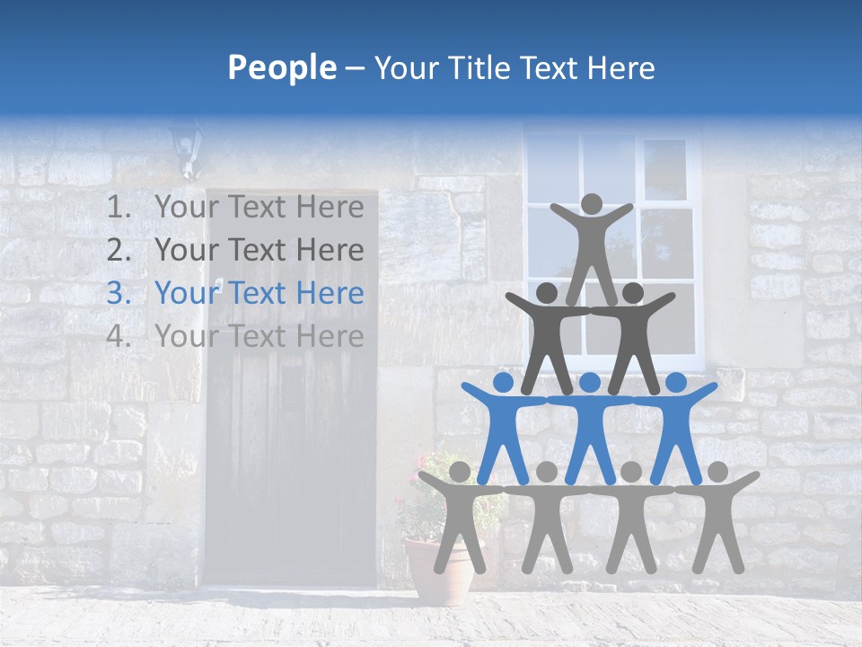 Stone Cottage PowerPoint Template