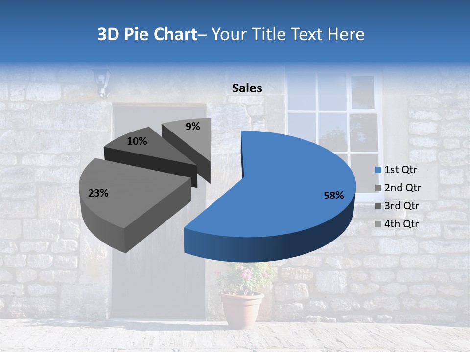 Stone Cottage PowerPoint Template