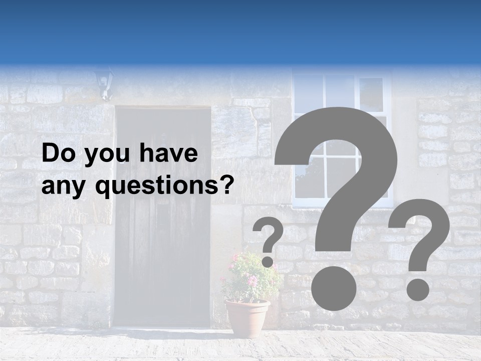 Stone Cottage PowerPoint Template