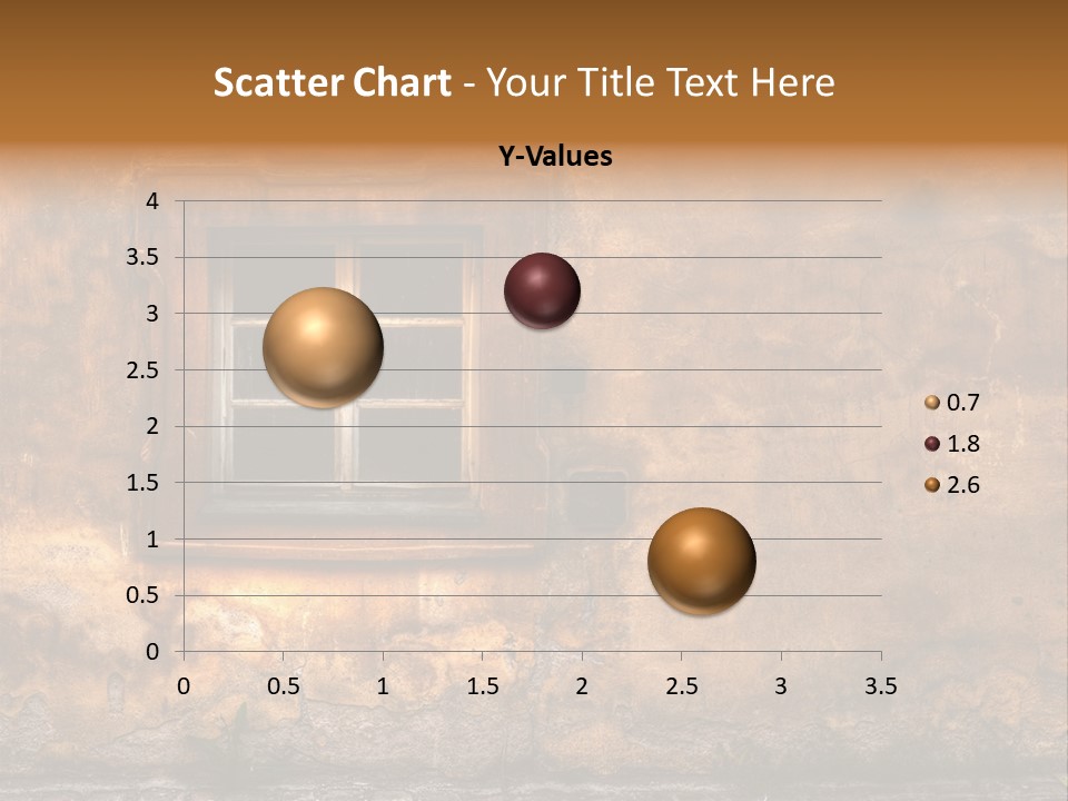 Exterior Broken Blue PowerPoint Template
