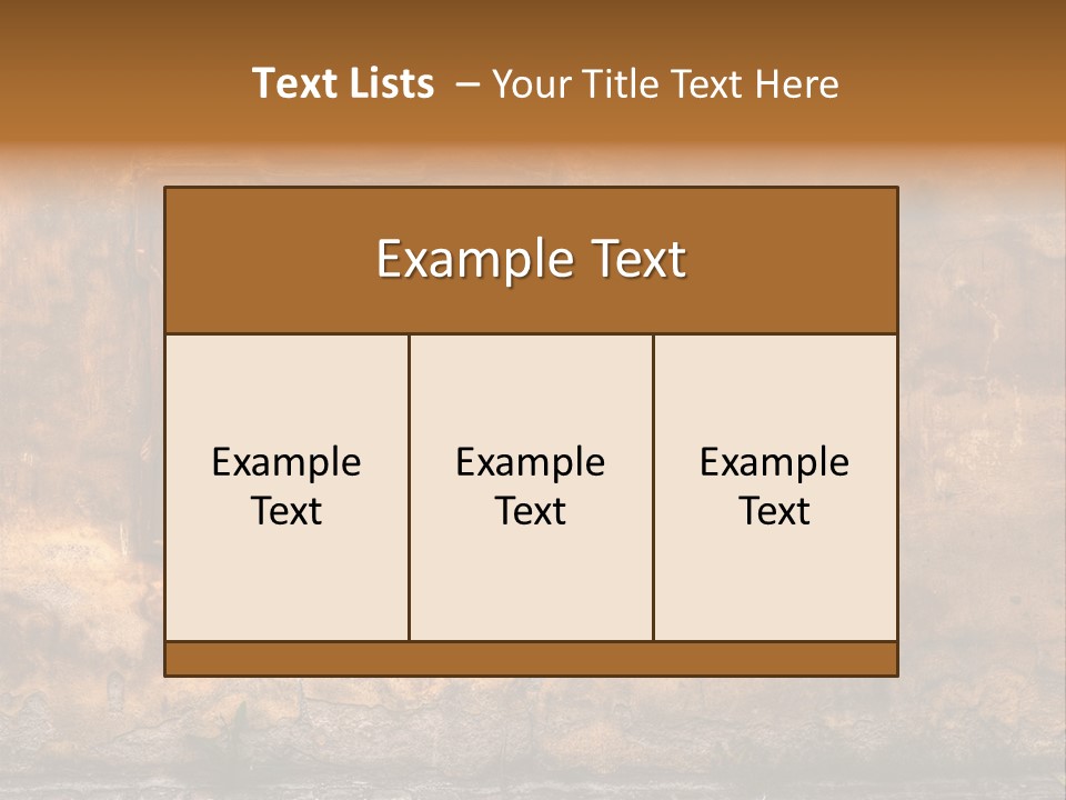Exterior Broken Blue PowerPoint Template