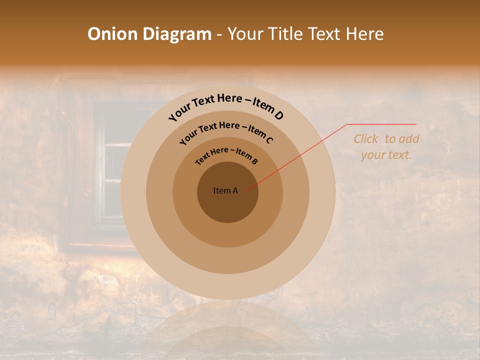 Exterior Broken Blue PowerPoint Template