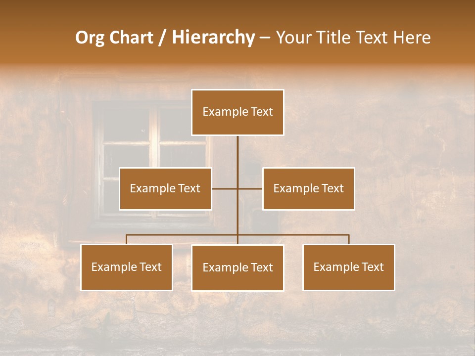 Exterior Broken Blue PowerPoint Template