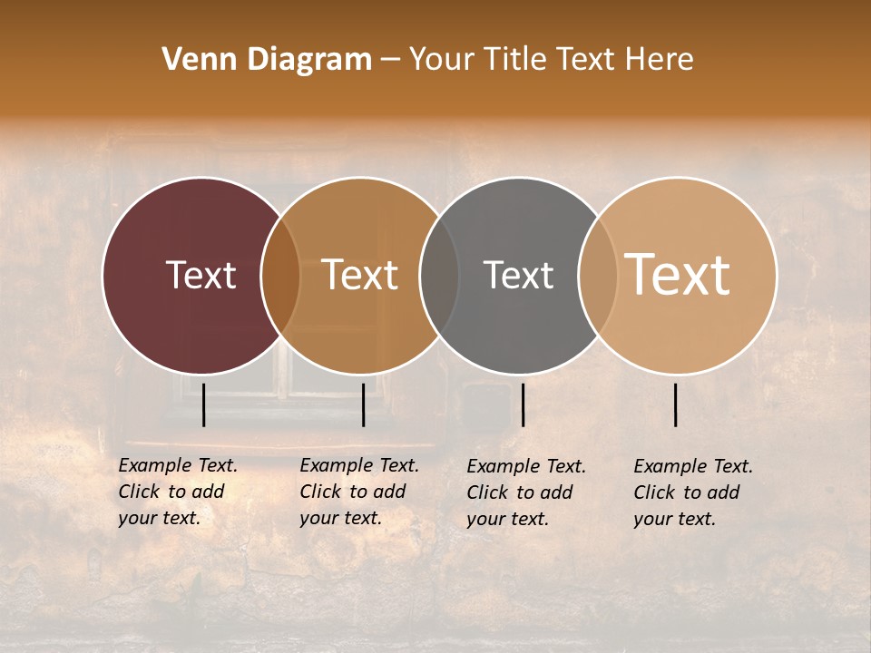 Exterior Broken Blue PowerPoint Template