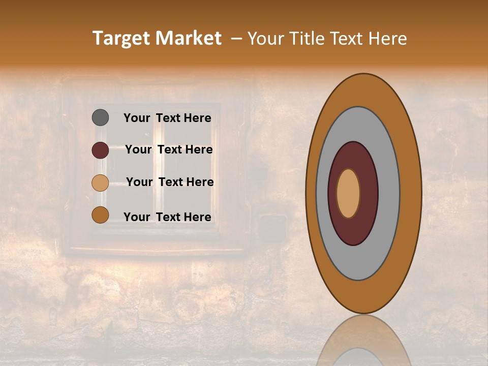 Exterior Broken Blue PowerPoint Template