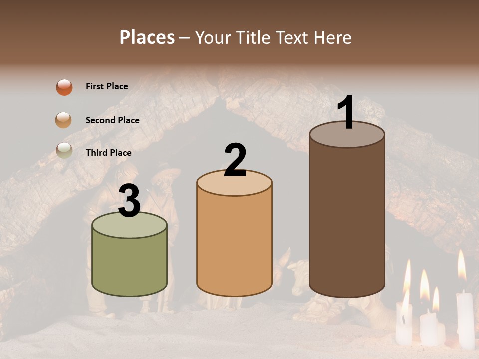 Christmas Manger PowerPoint Template