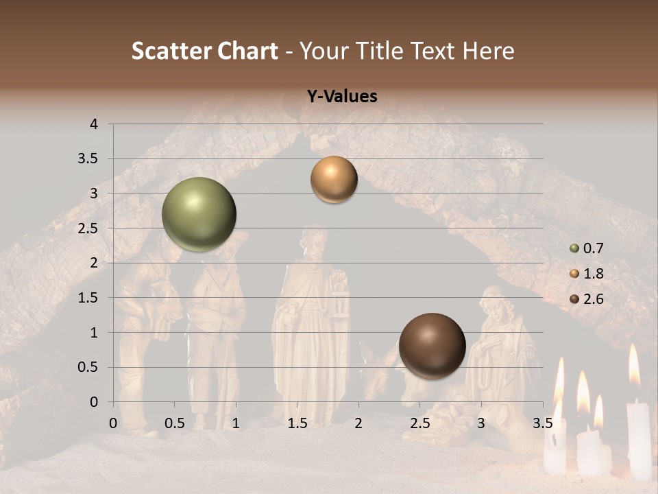 Christmas Manger PowerPoint Template