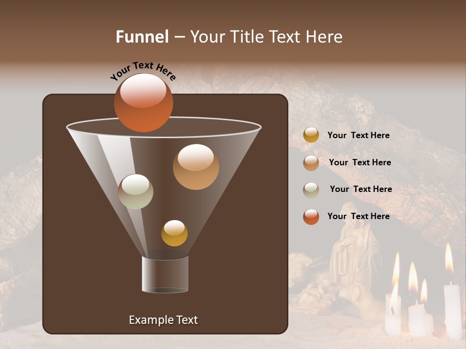 Christmas Manger PowerPoint Template