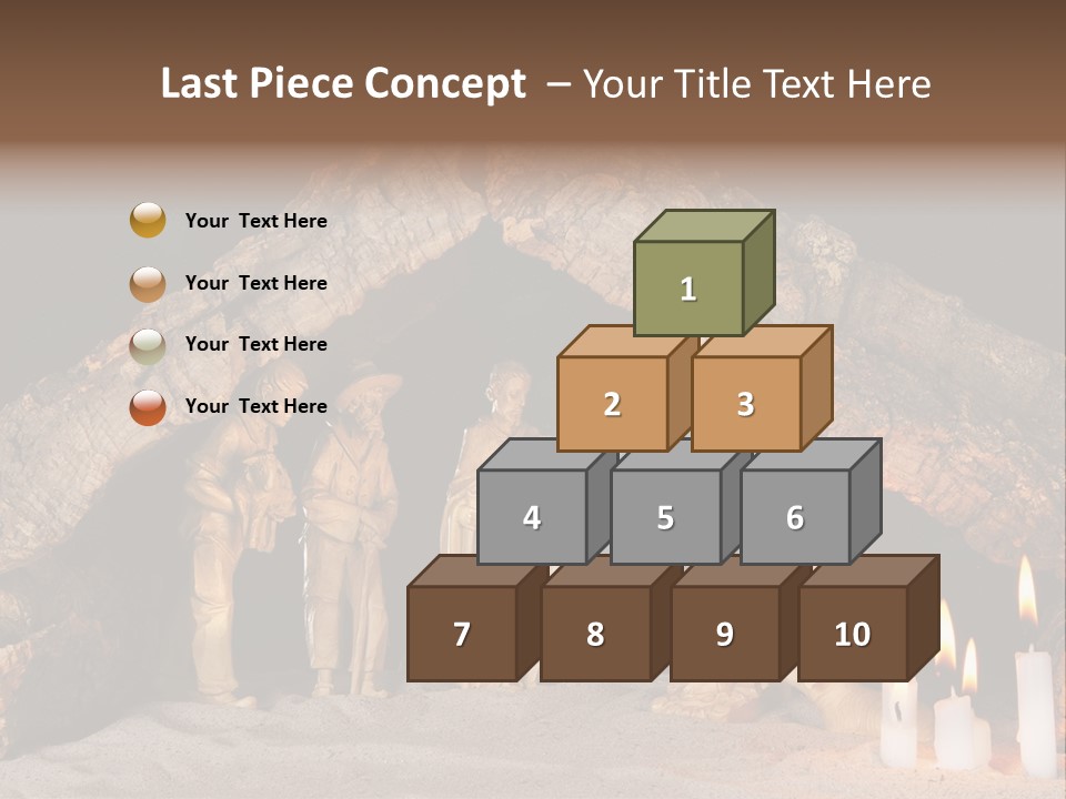 Christmas Manger PowerPoint Template