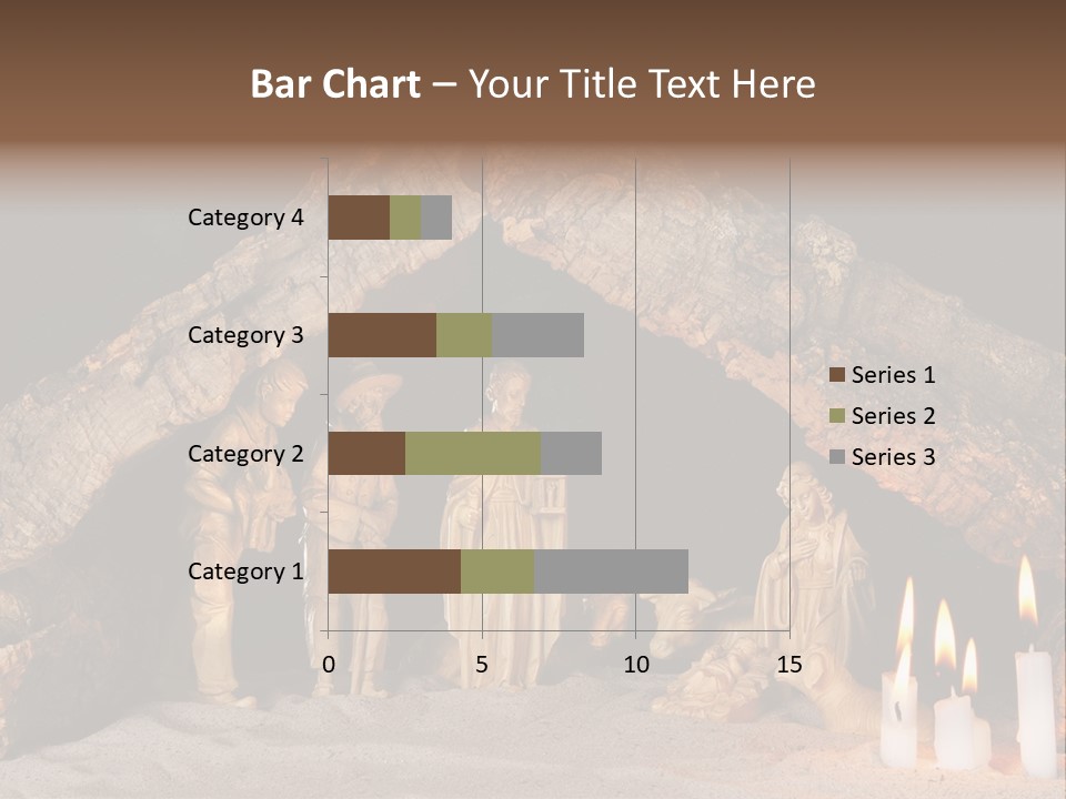 Christmas Manger PowerPoint Template