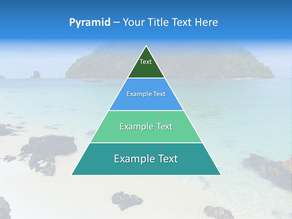 Coastline Phi Phi Ocean PowerPoint Template