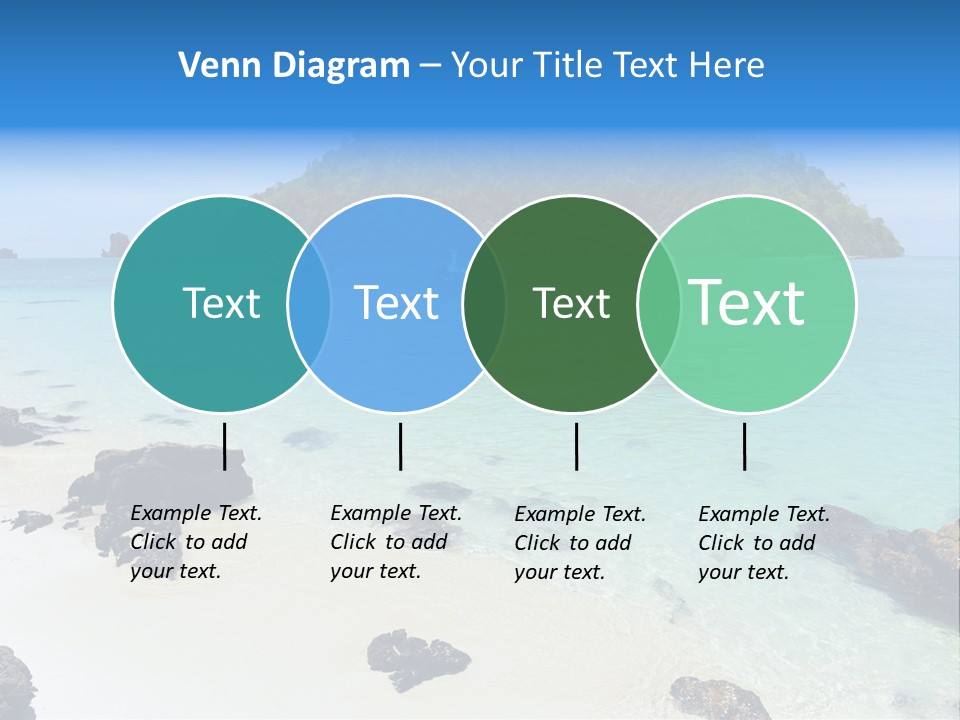 Coastline Phi Phi Ocean PowerPoint Template