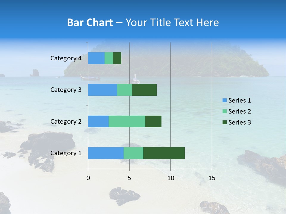 Coastline Phi Phi Ocean PowerPoint Template