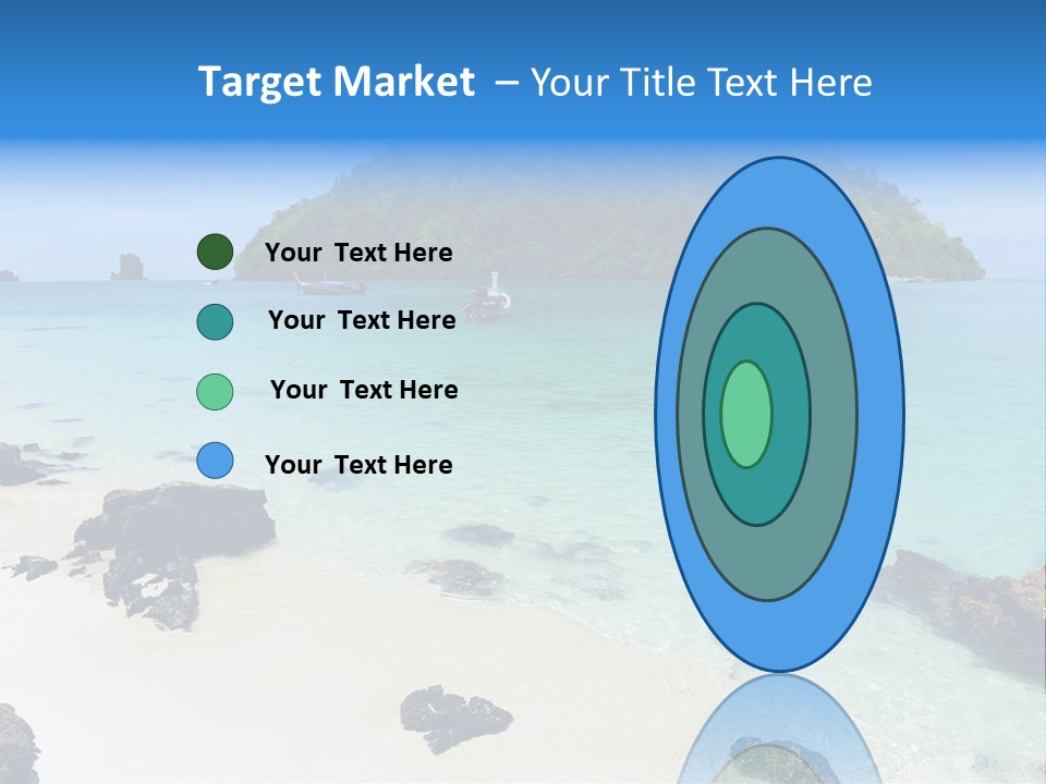 Coastline Phi Phi Ocean PowerPoint Template