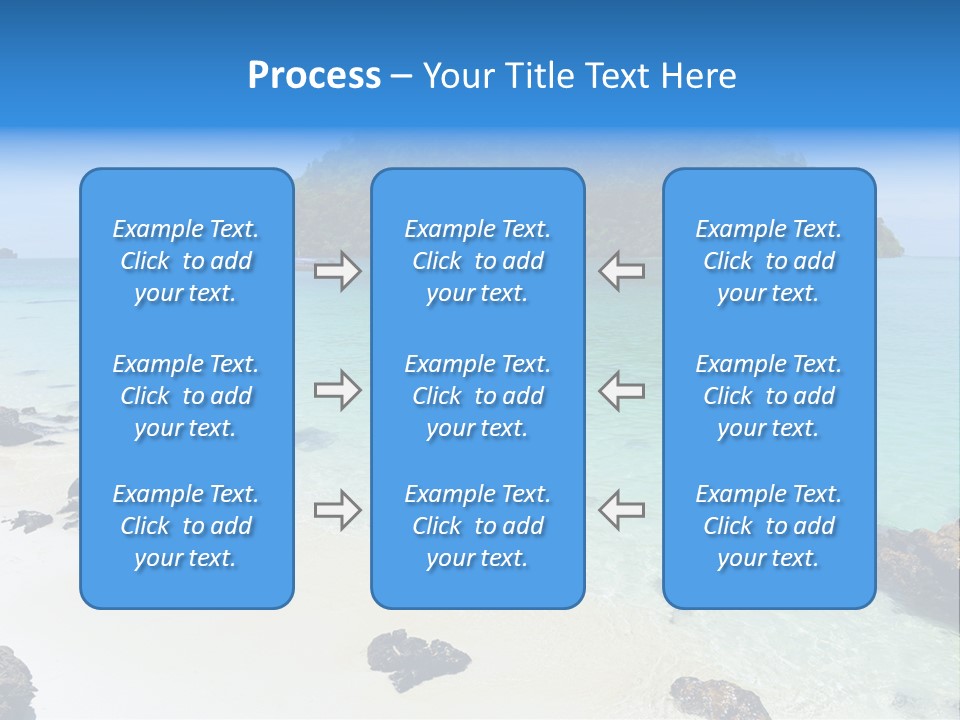 Coastline Phi Phi Ocean PowerPoint Template